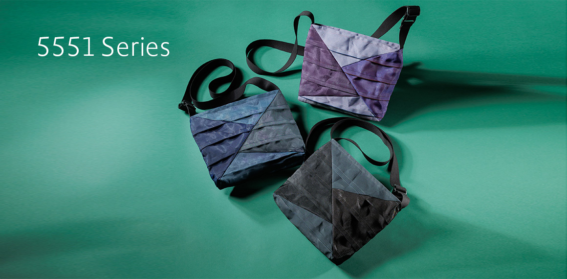 斜め切り替えの畳縁ショルダーバッグ 5551 Series