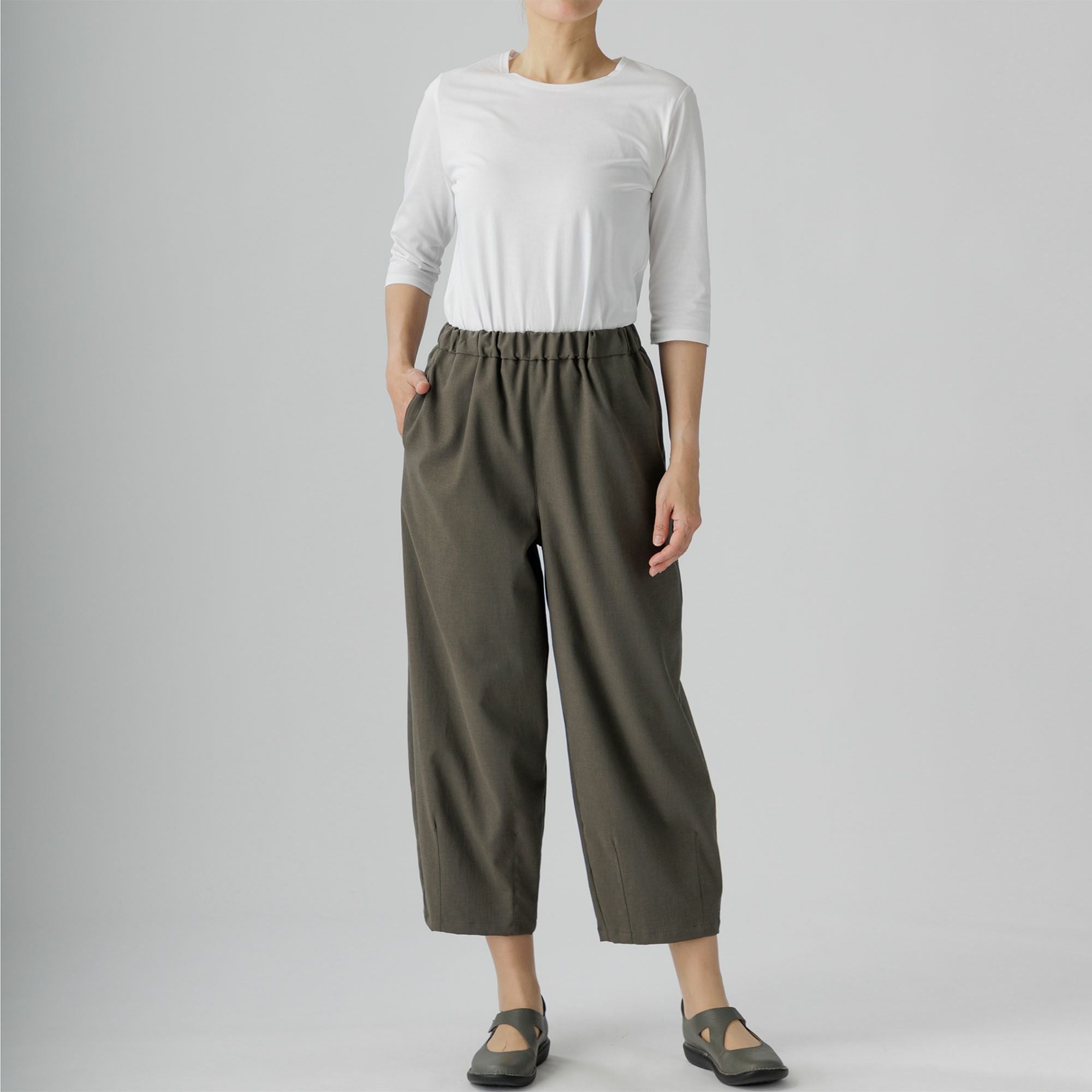 麻混ストレッチバルーンパンツ 432-02 Series | かぐらやONLINE SHOP