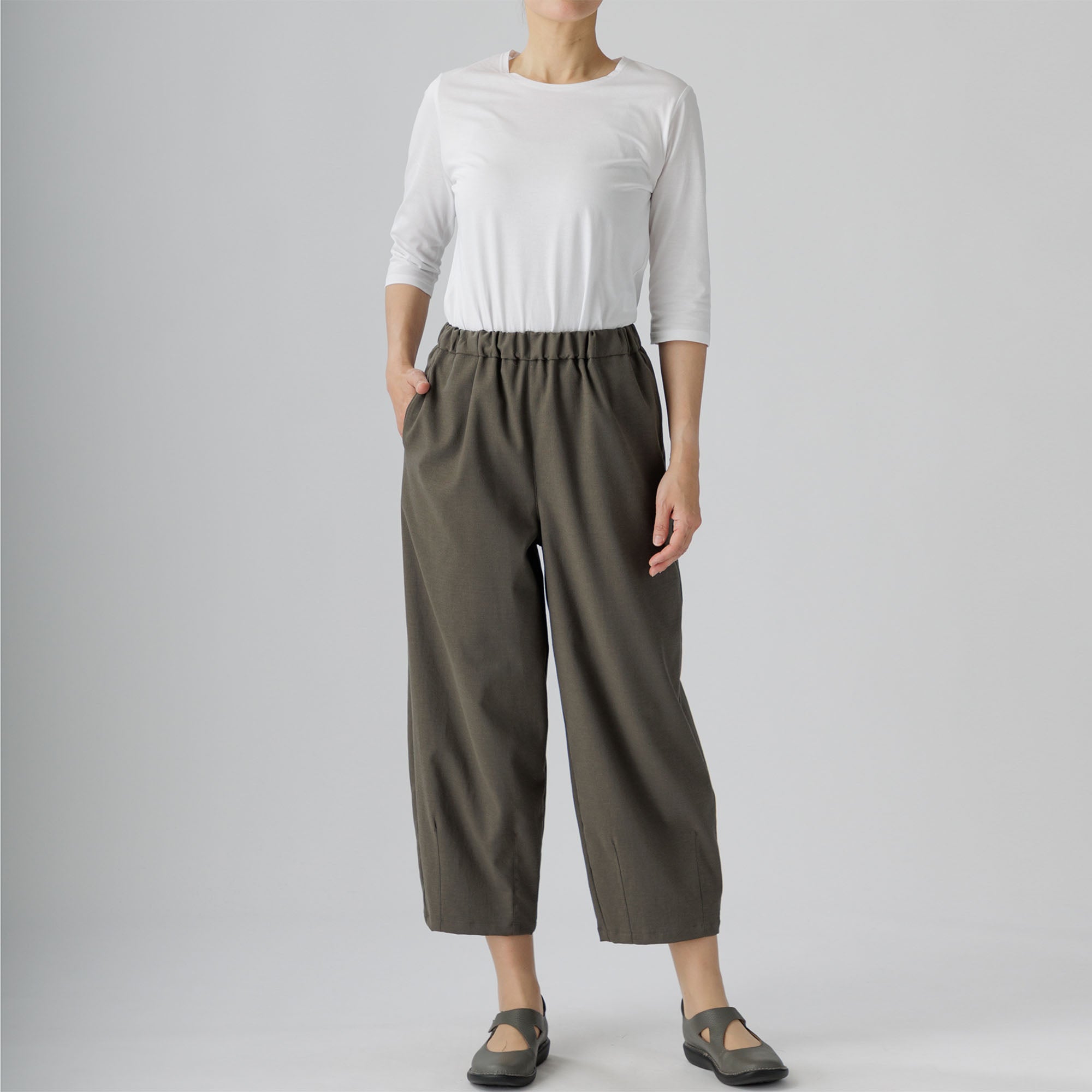 麻混ストレッチバルーンパンツ 432-02 Series | かぐらやONLINE SHOP
