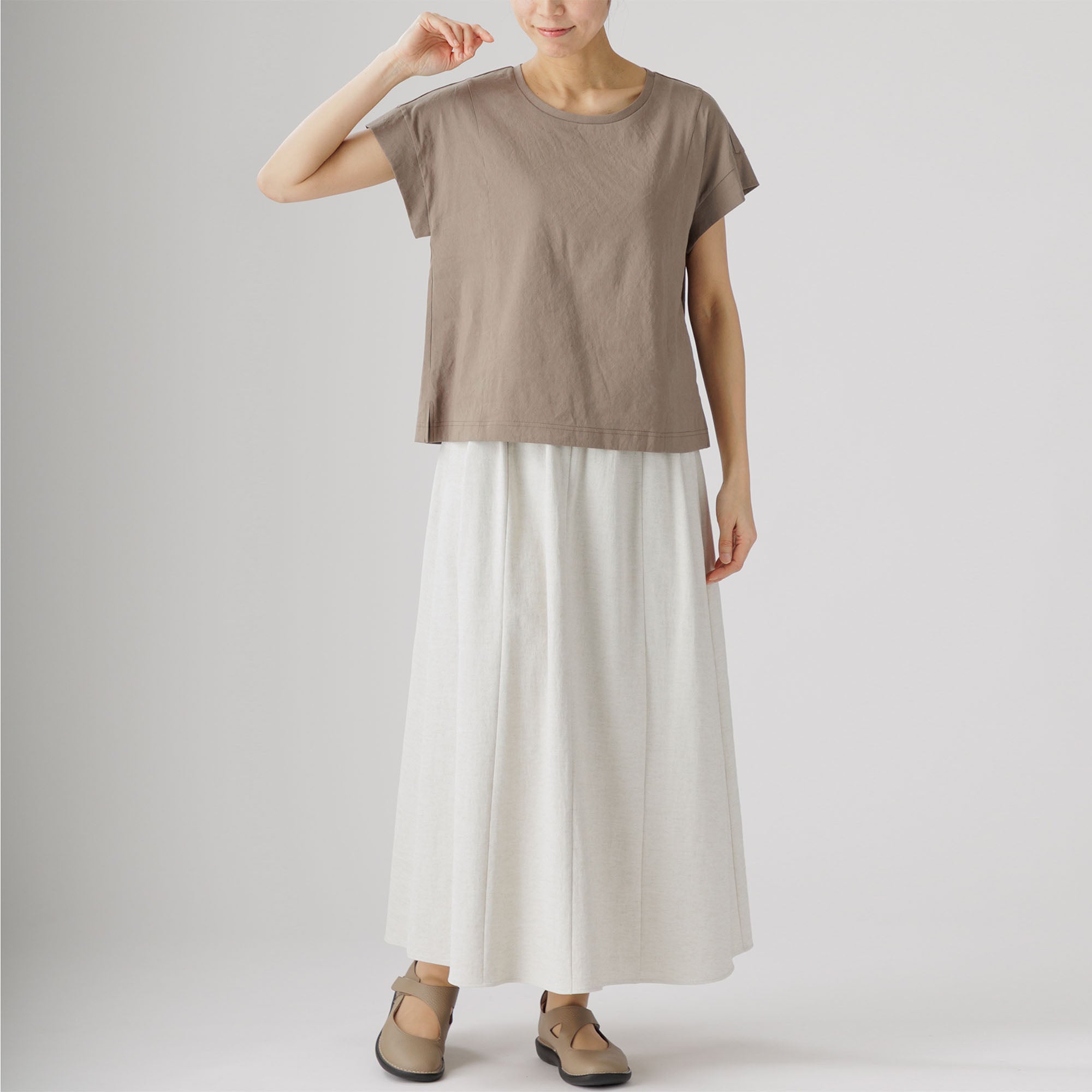 麻混ストレッチプルオーバー 445-01 Series | かぐらやONLINE SHOP