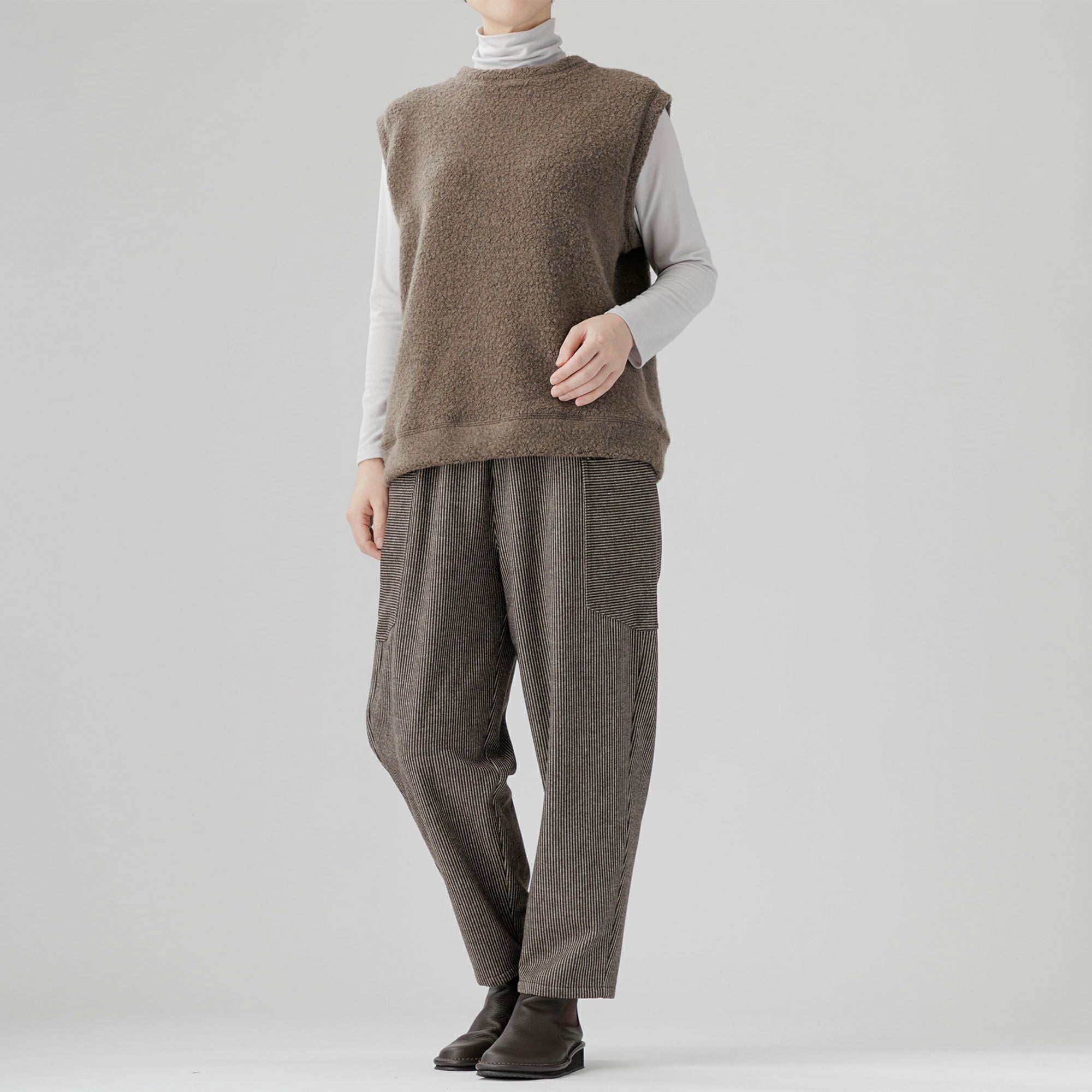 ボトルネックツイードベスト 526-01 Series | かぐらやONLINE SHOP