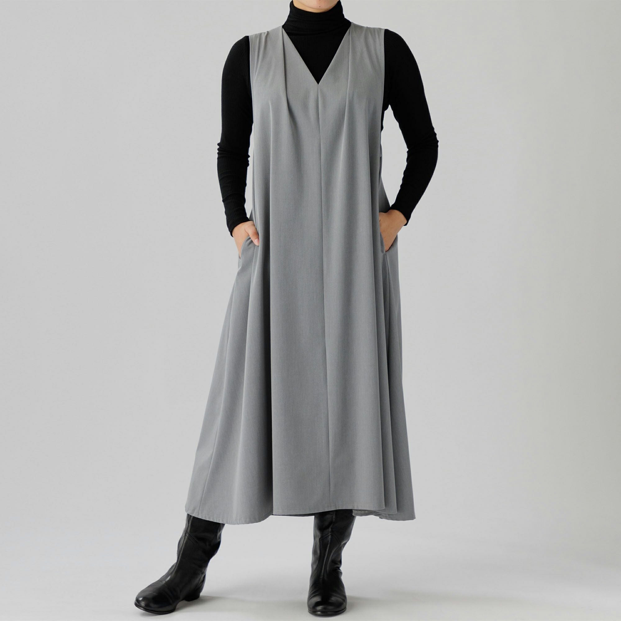 Vネックワンピース 323-32 Series | かぐらやONLINE SHOP