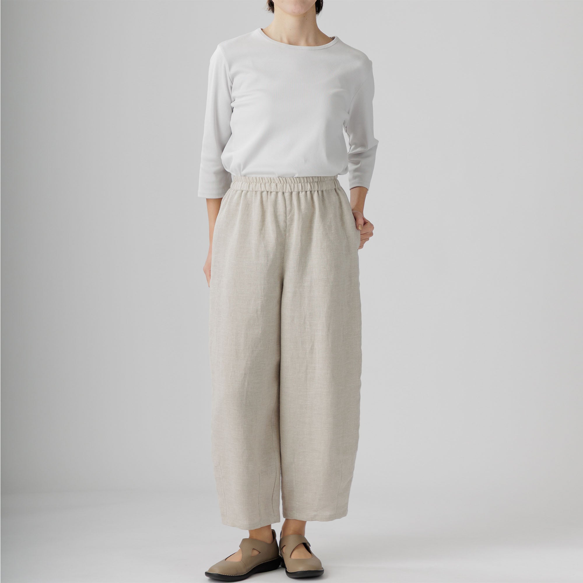 麻混バルーンパンツ 522-01 Series | かぐらやONLINE SHOP