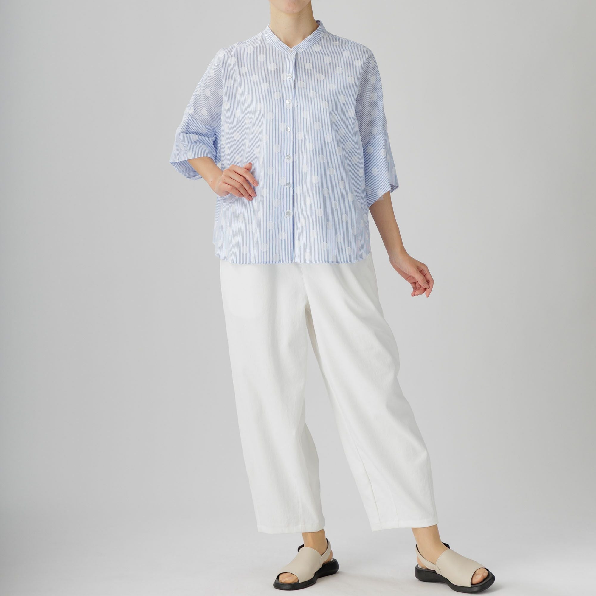 ラウンド裾ドルマンブラウス 534-01 Series | かぐらやONLINE SHOP