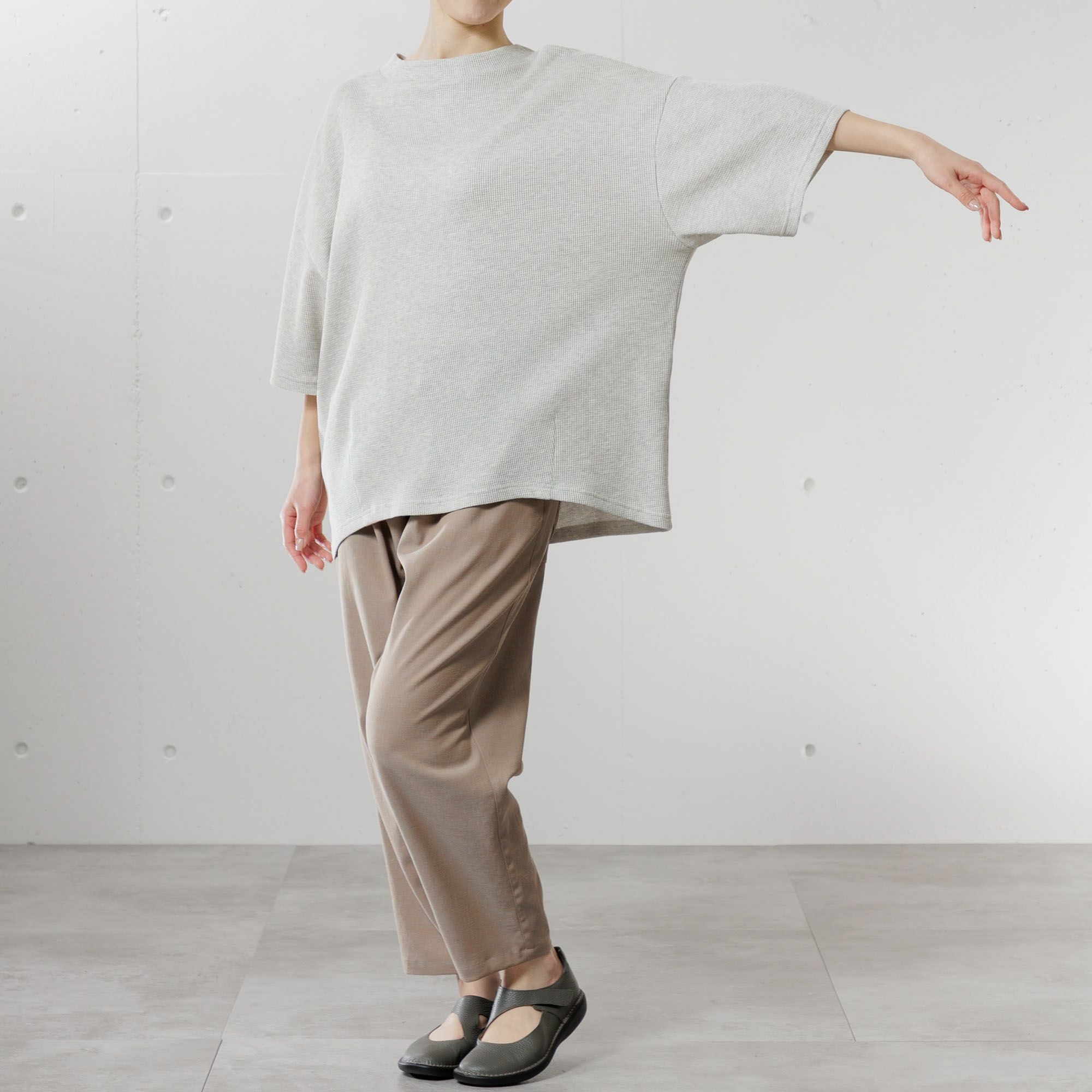 綿100%ワッフルプルオーバー 555-01 Series | かぐらやONLINE SHOP