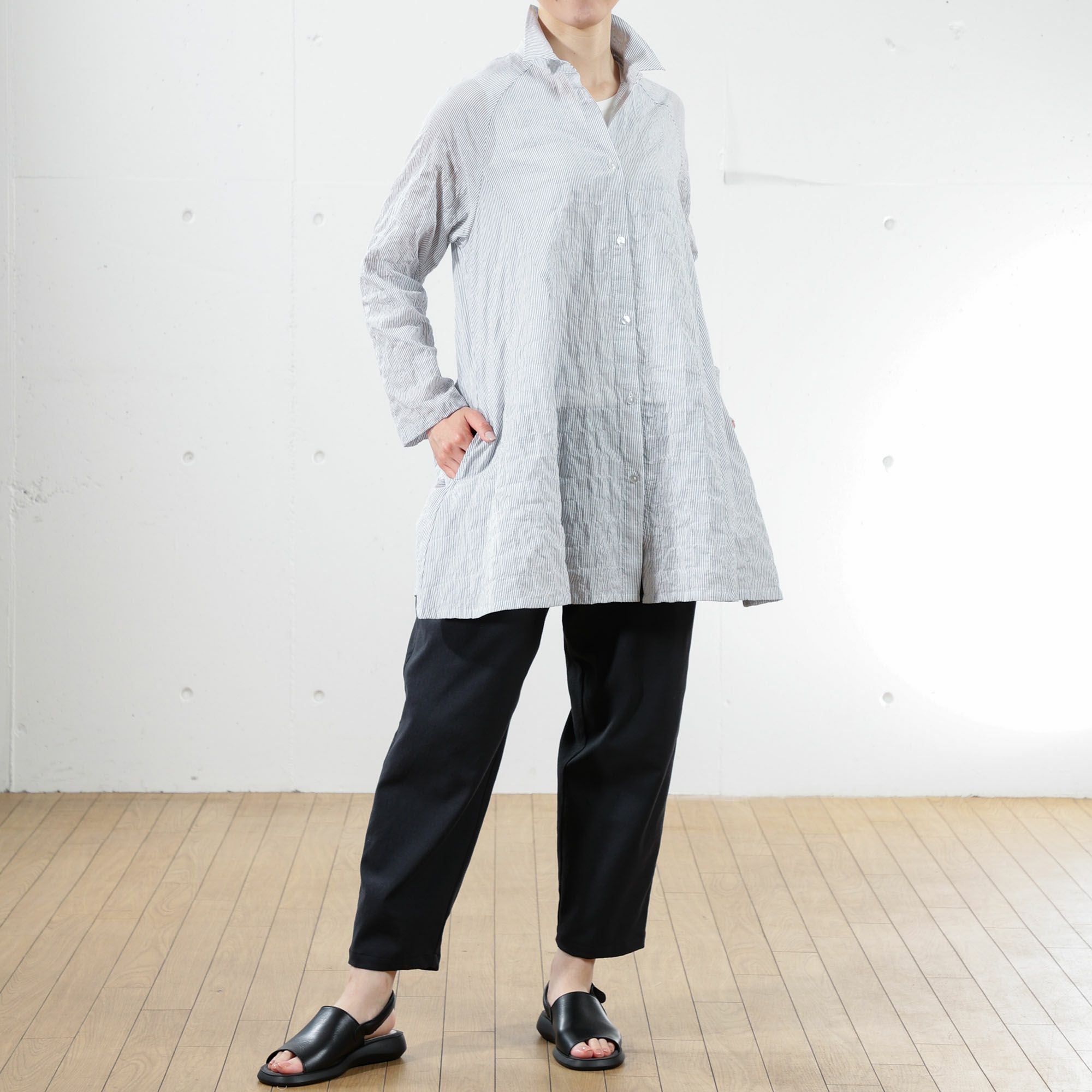 ラウンド裾ロングブラウス 574-06 Series | かぐらやONLINE SHOP
