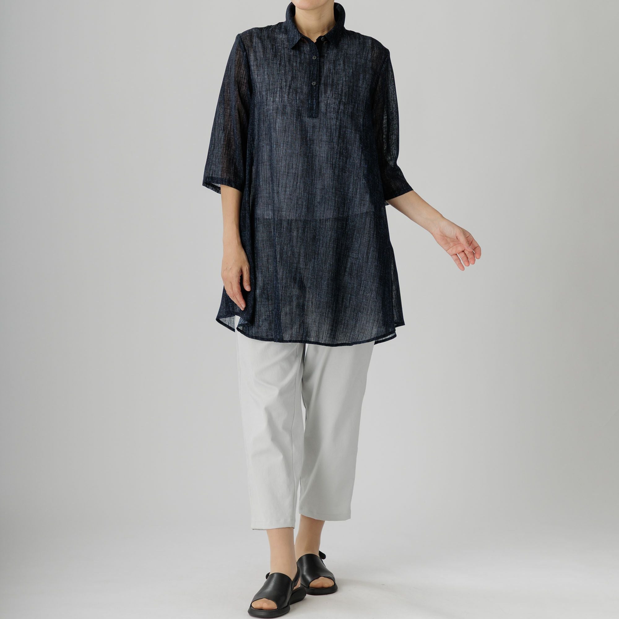 デニム柄プリントチュニック 577-04 Series | かぐらやONLINE SHOP
