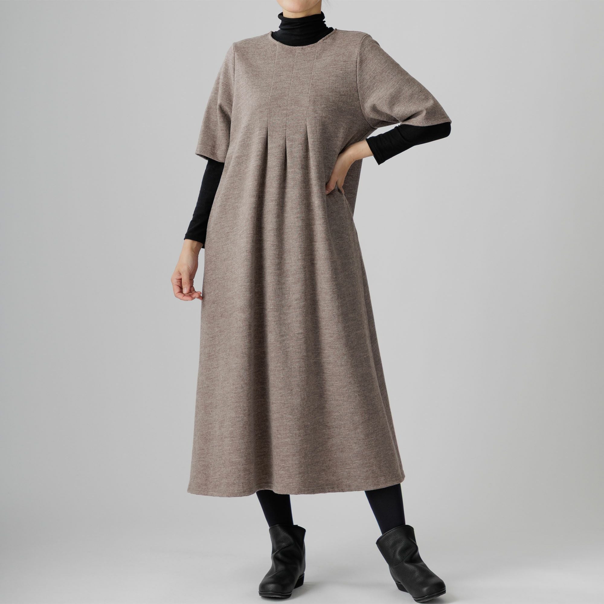 前タックウールワンピース 613-03 Series | かぐらやONLINE SHOP