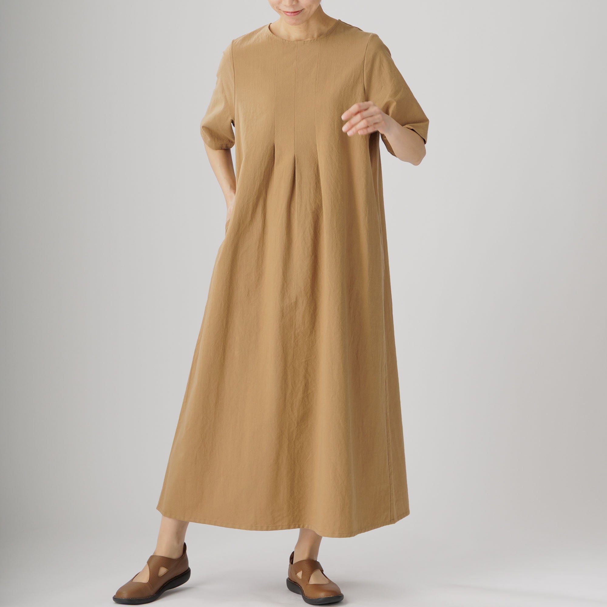 綿100%タックワンピース 653-02 Series | かぐらやONLINE SHOP